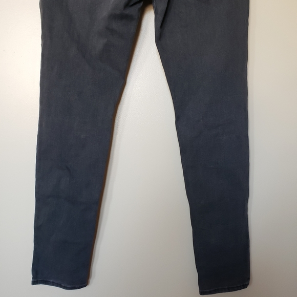 AG The Legging Ankle Gray Distressed Skinny Jeans - Picture 11 of 13